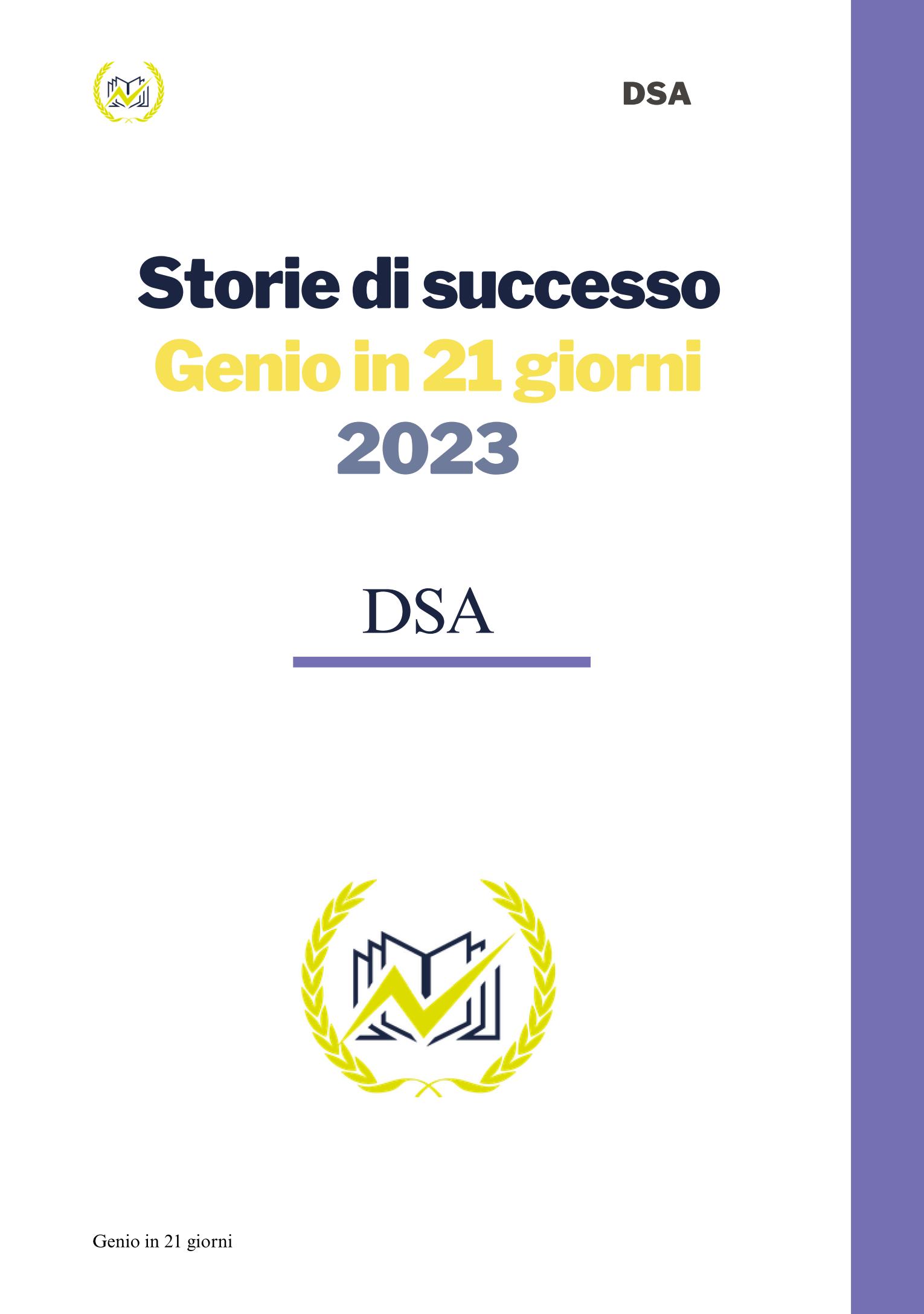 DSA testimonianze 2023 Agraria Ambiente Geologia