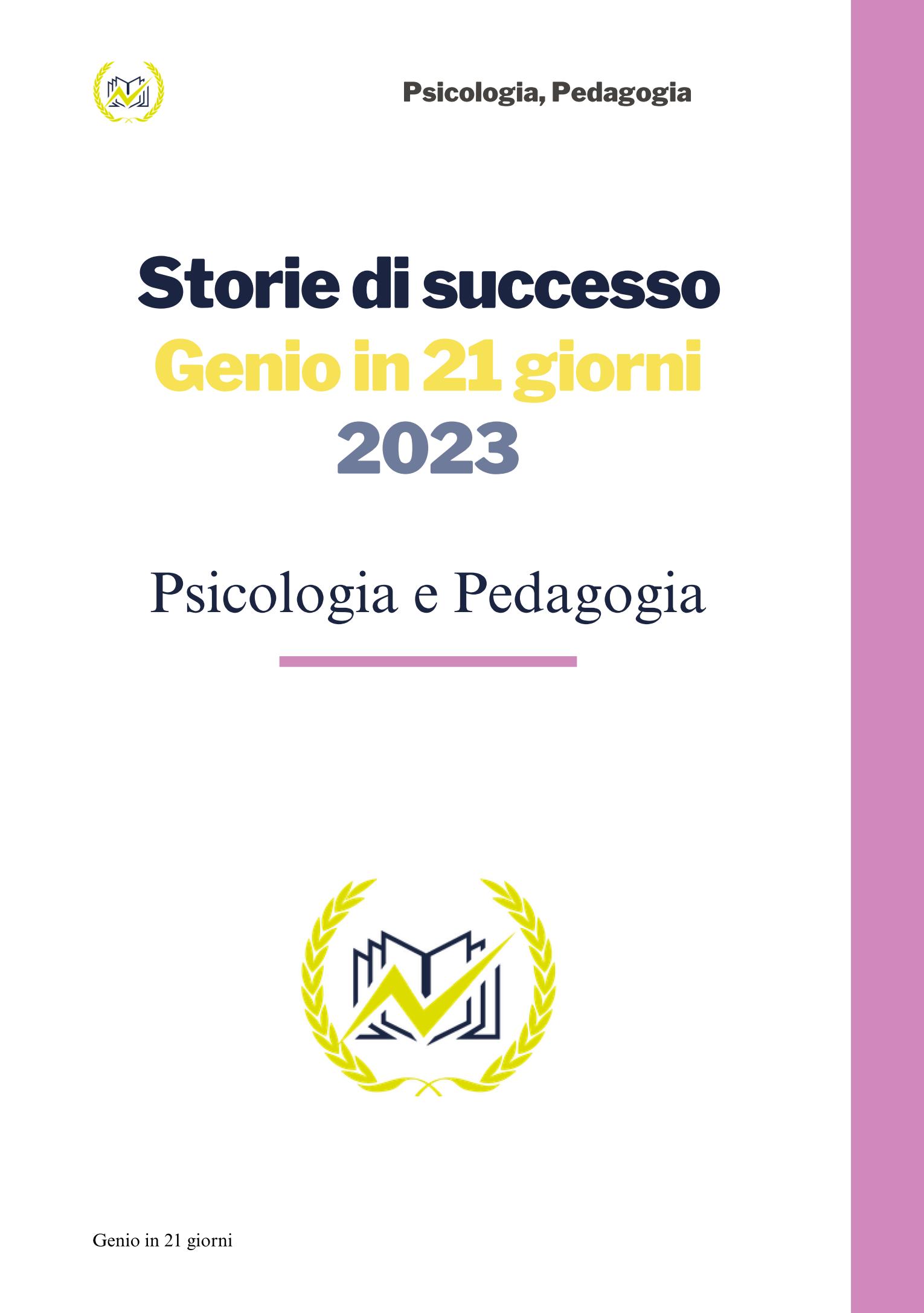 Psicologia testimonianze 2023 Agraria Ambiente Geologia