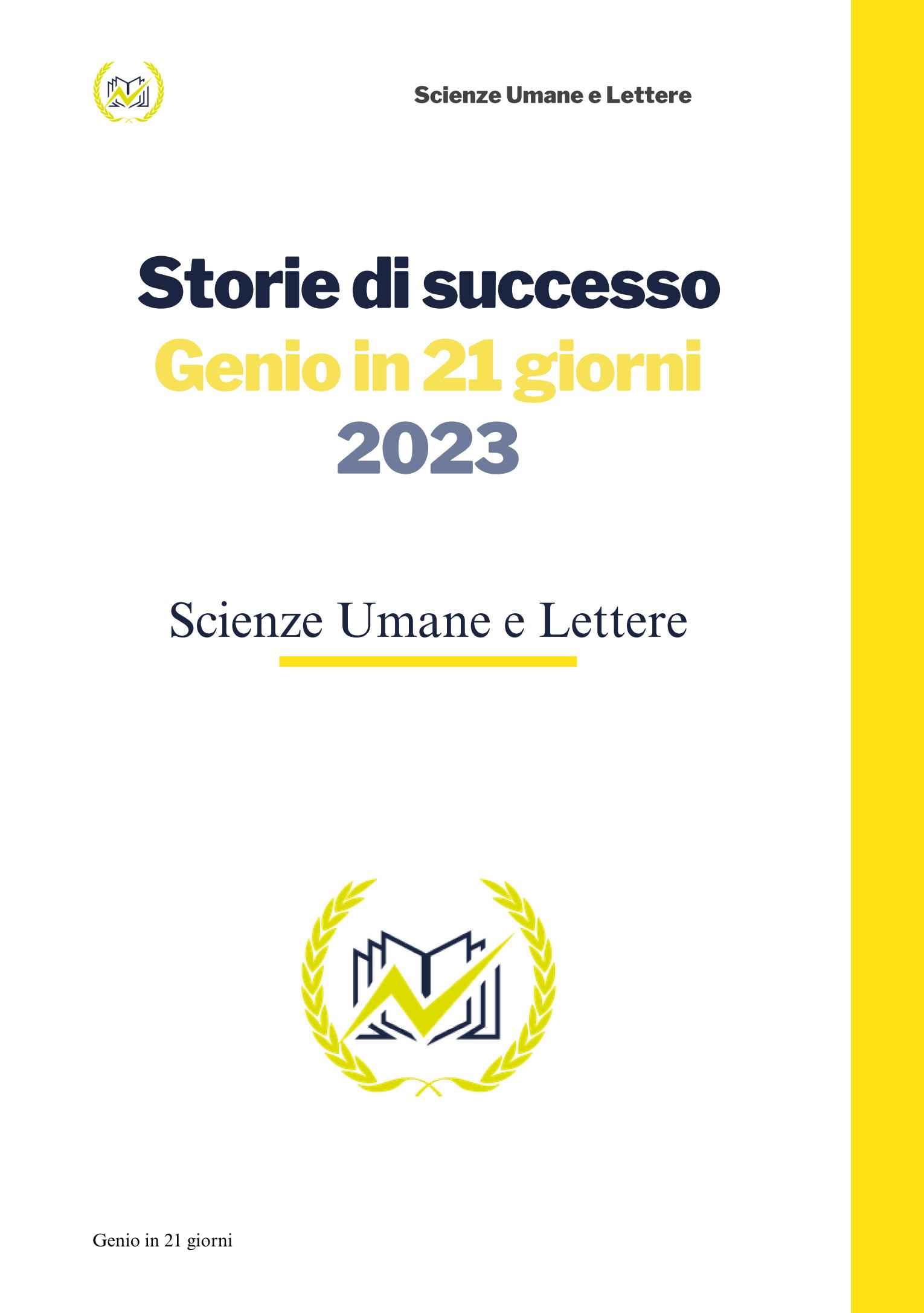 Scienze Umane e Lettere testimonianze 2023 Agraria Ambiente Geologia