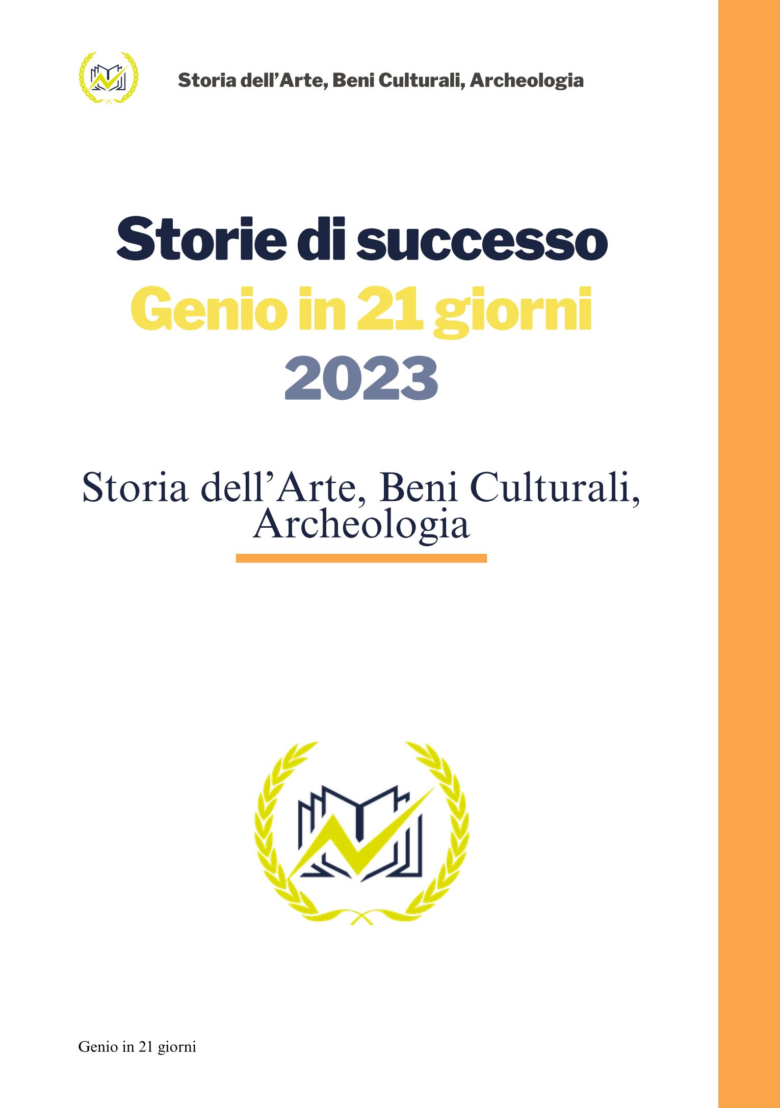 Storia dell'arte testimonianze 2023 Agraria Ambiente Geologia